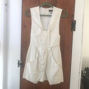 White Isabel Marant Sleeveless Mini Dress